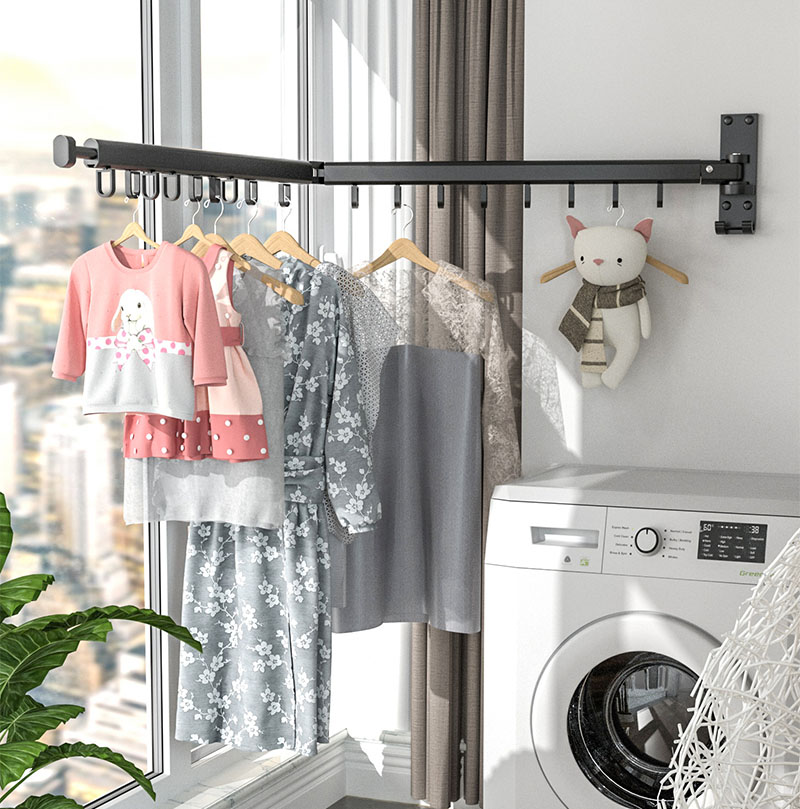Folding Clothes Drying Racks | Sanliv Commercial Bathroom Accessories Sets